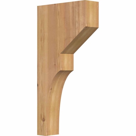 Ekena Millwork Monterey Smooth Corbel, Western Red Cedar, 3 1/2"W x 12"D x 24"H COR04X12X24MON00SWR